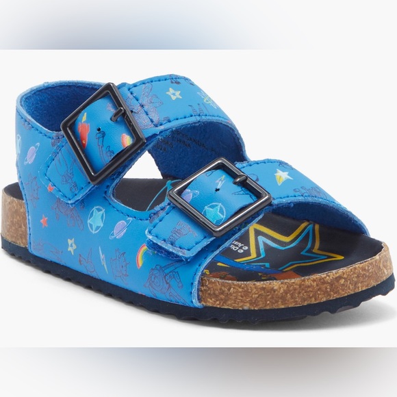 Harper Canyon Kids Toy Story Double Buckle Sandal. Toddler Size 8 - Picture 1 of 13
